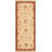 Bertan One-of-a-Kind 2'4" X 6'8" New Age Runner Wool Area Rug in Cream