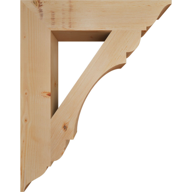 Support olympique traditionnel, H 38 po x l 5,5 po x P 30 po, Douglas (lisse)