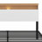 The Rustic Farmhouse Bed Frame With Storage Headboard Comes With A Built-In Charging Station-222310249