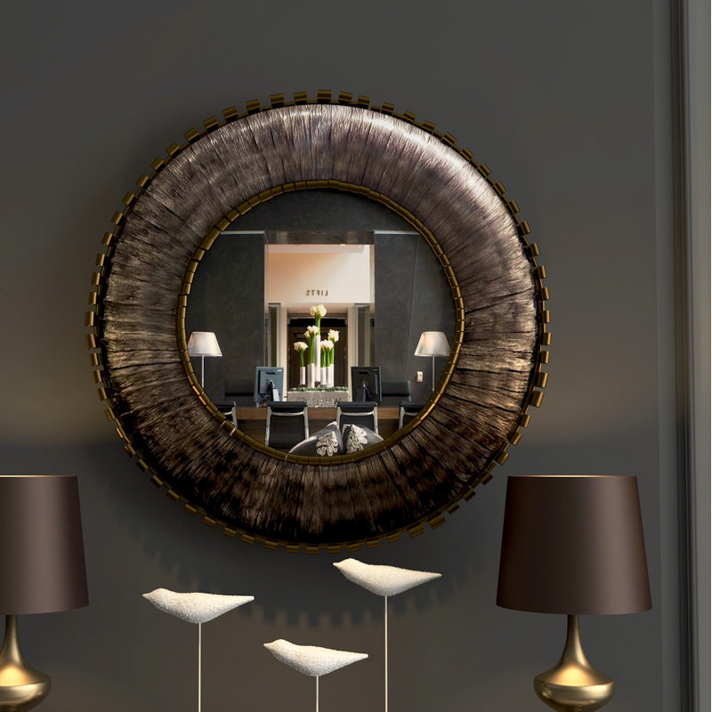 Amarrie Round Wall Mirror