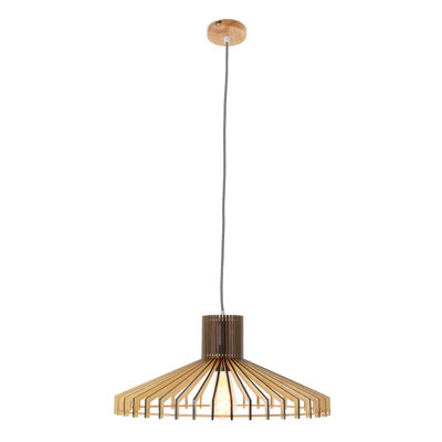 Preston 1 - Light Brown Cone Pendant