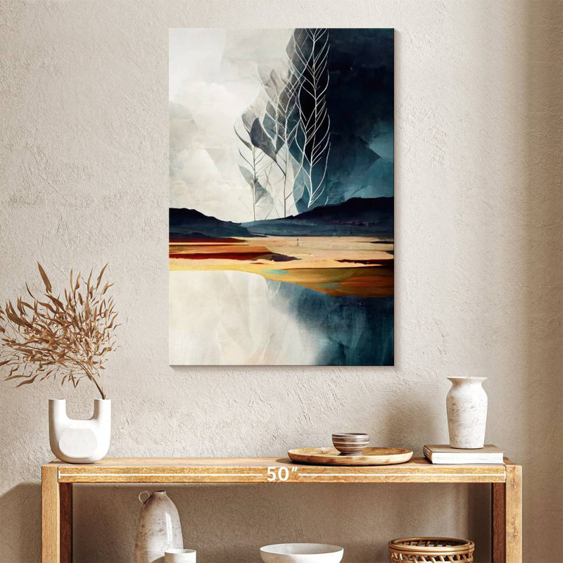 Darothy Lakeside Forest, 39" H x 26" W