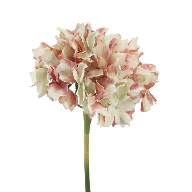 Resin Hydrangea Arrangement, Pink/Green