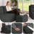 104.92" L-Shaped Corduroy Compression Sectional Sofa Set with Compression Lounge Chair & Ottoman-2042833427