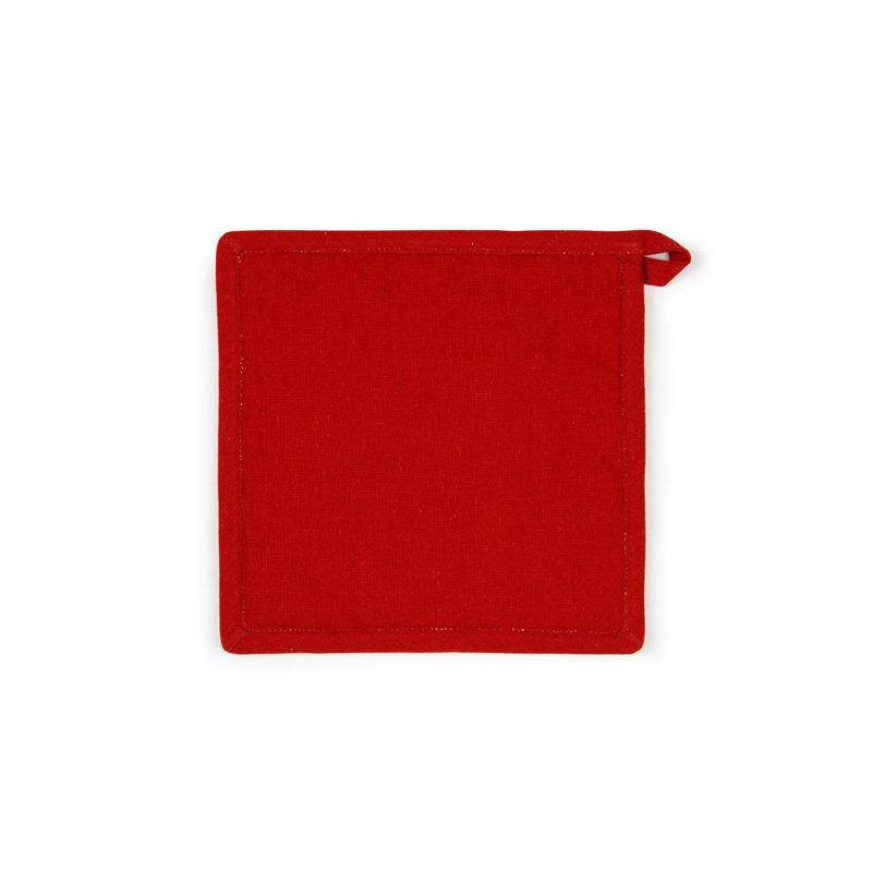 Excelsa Coral Cotton Potholder