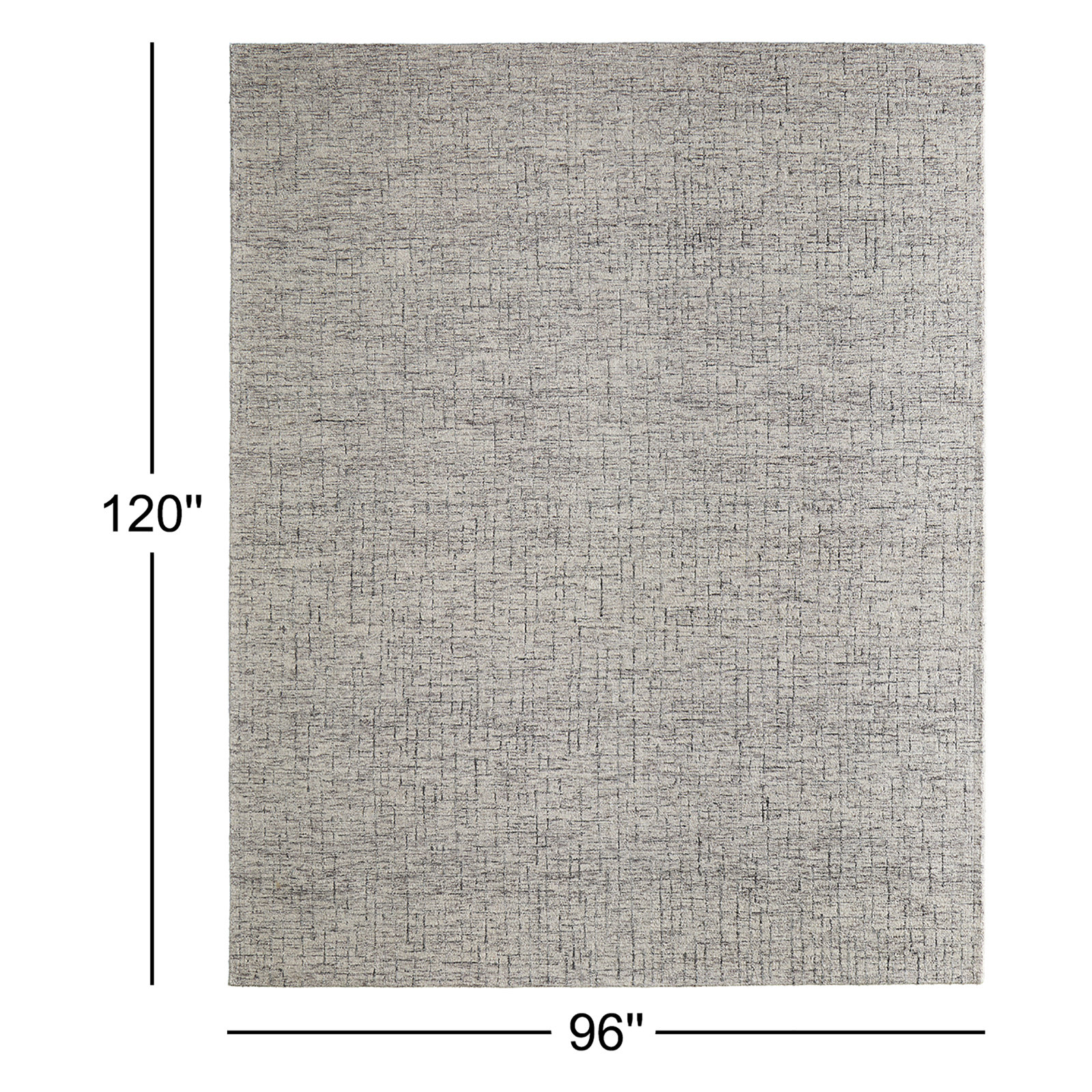 Hodges Hand Tufted Wool Rug, Rectangle 8' x 10'