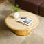 Table basse ronde 35,43 "avec base cylindrique-1137184207