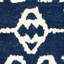 Tapis ikat en laine touffeté à la main Kouerga bHand-21272887