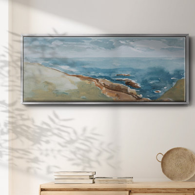 Cliffs of Sonoma- Framed Canvas