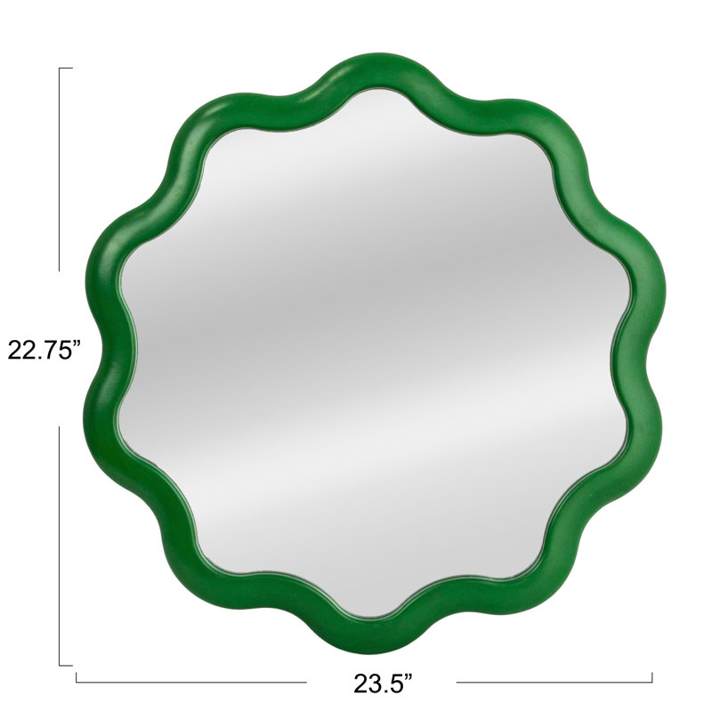 Miroir mural Wavy