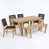 Black Wicker/Light Teak est en rupture de stock