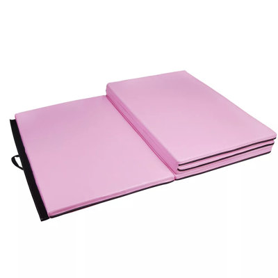 Tapis d'exercice de gymnastique pliable 4 pi x 8 pi x 2 pi