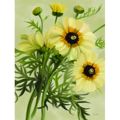 Moody Daisies - impression sur toile tendue