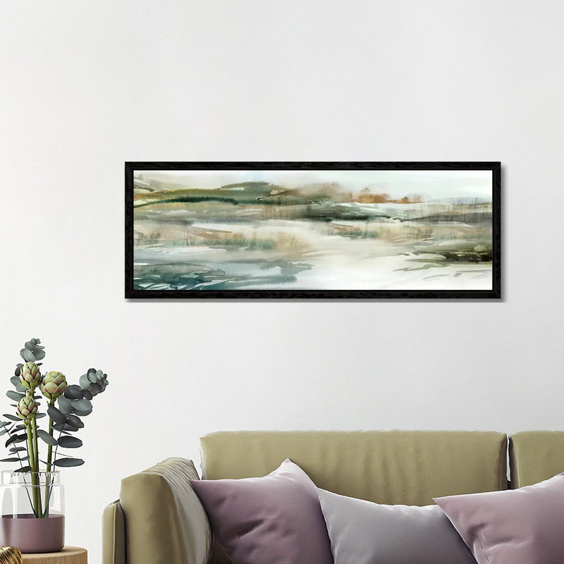 Only For A Moment by Isabelle Z - Panoramic Print on Canvas, 121.92 cm H x 40.64 cm W, Black Framed