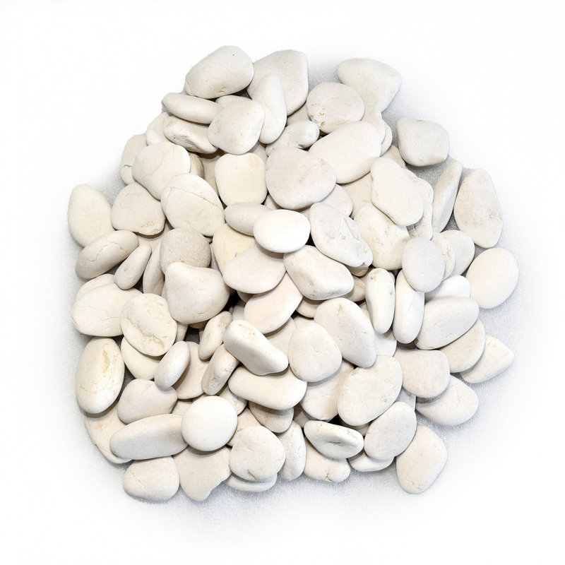 Sac de galets blancs 4-6cm 22Lb