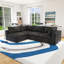 Canapé rembourré modulaire avec espace de rangement-247603770