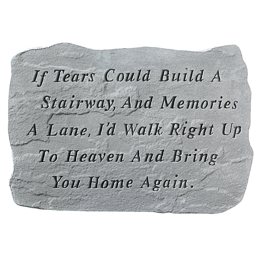 Concrete Religious & Spiritual Memorial Plaque/Stone Design Toscano