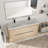 60'' Double Bathroom Vanity with Resin Top