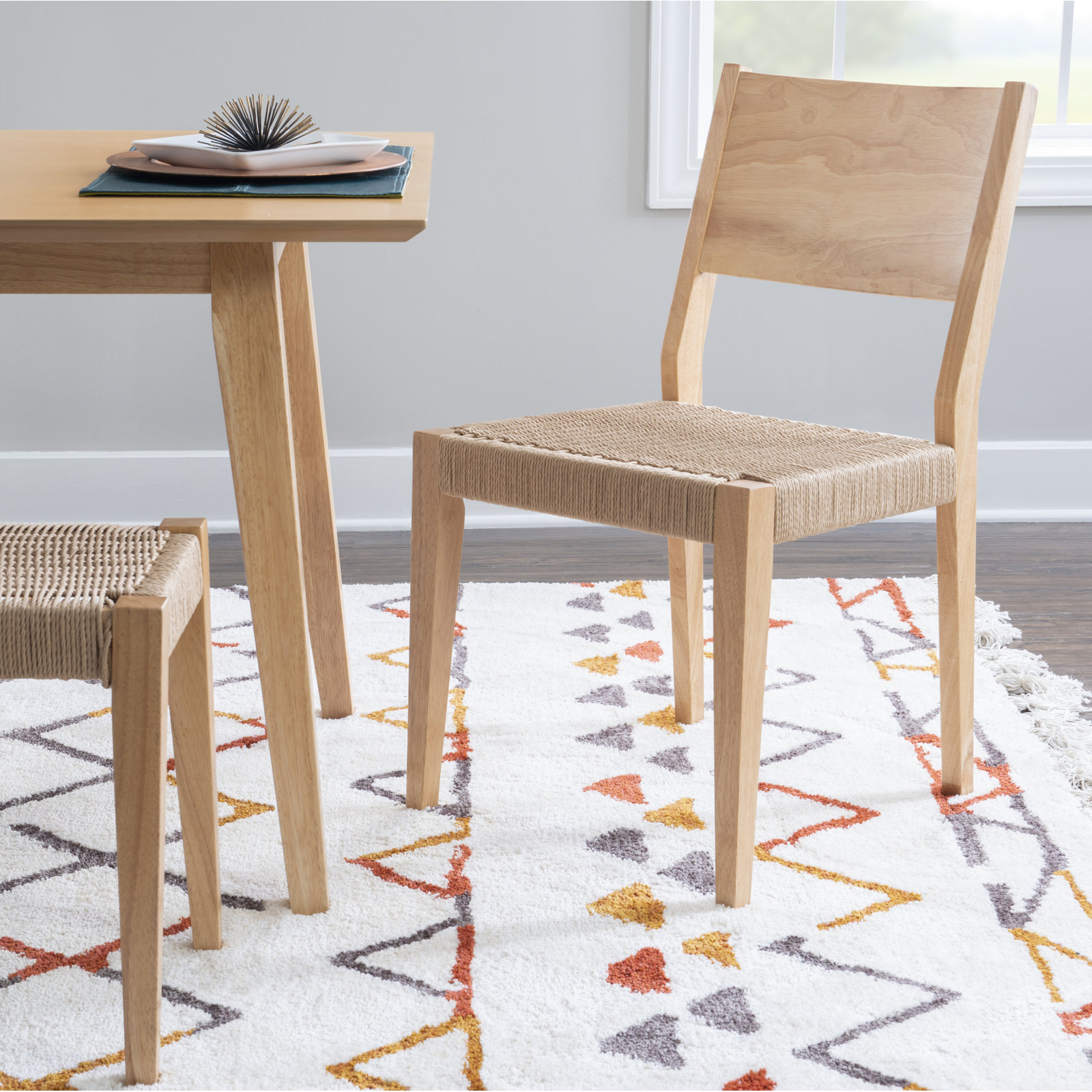 Alistair 6 - Person Solid Wood Dining Set, Natural