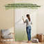 1-3/8" Thickness Solid Core White Shaker Bi-fold Door With Hardware Set For Closet-122513863