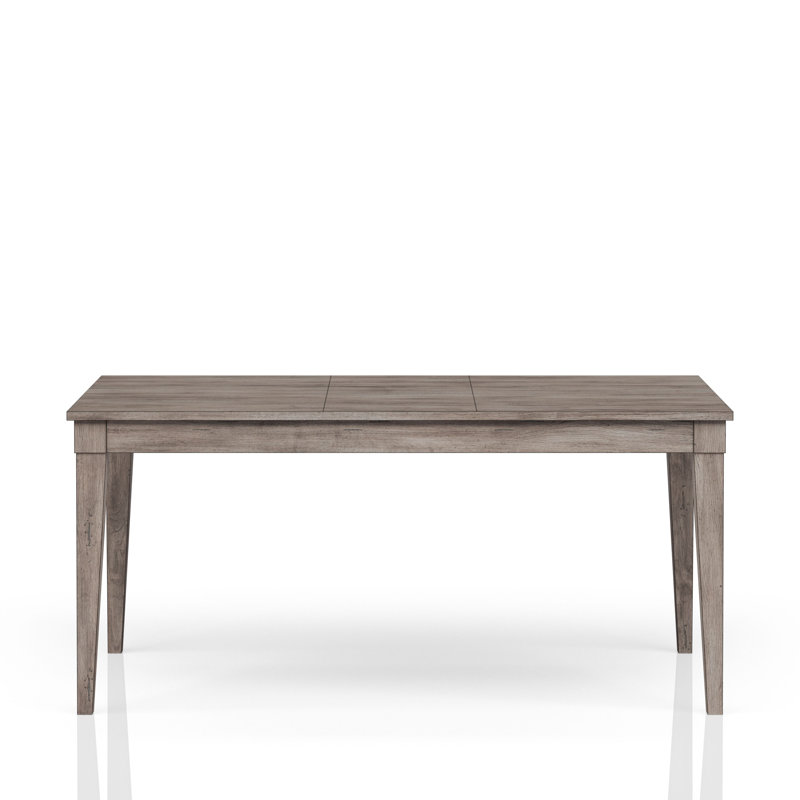 Table de salle à manger extensible Dennard avec 2 tiroirs de rangement et rallonge