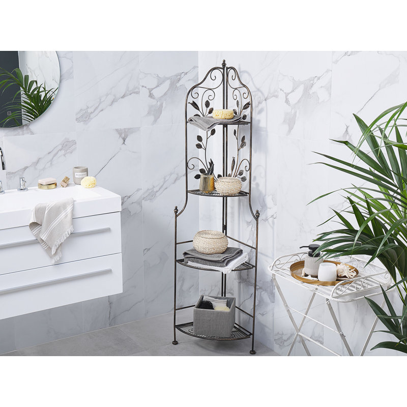 Charin 35cm W Metal Shelving Unit