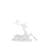 2 Piece Deer Figurines Set