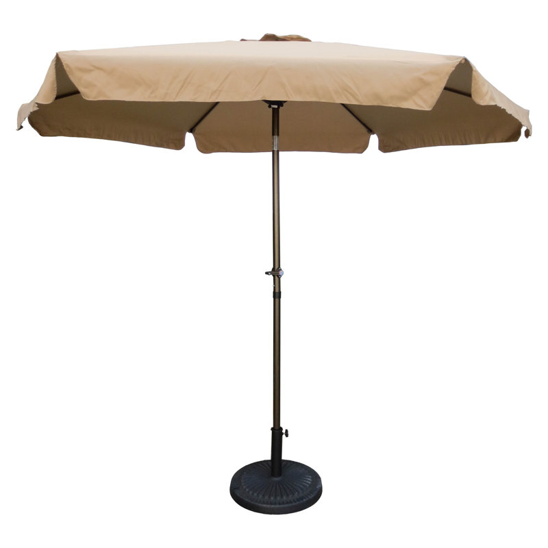 Parasol de marché 9 pi Patson, Kaki