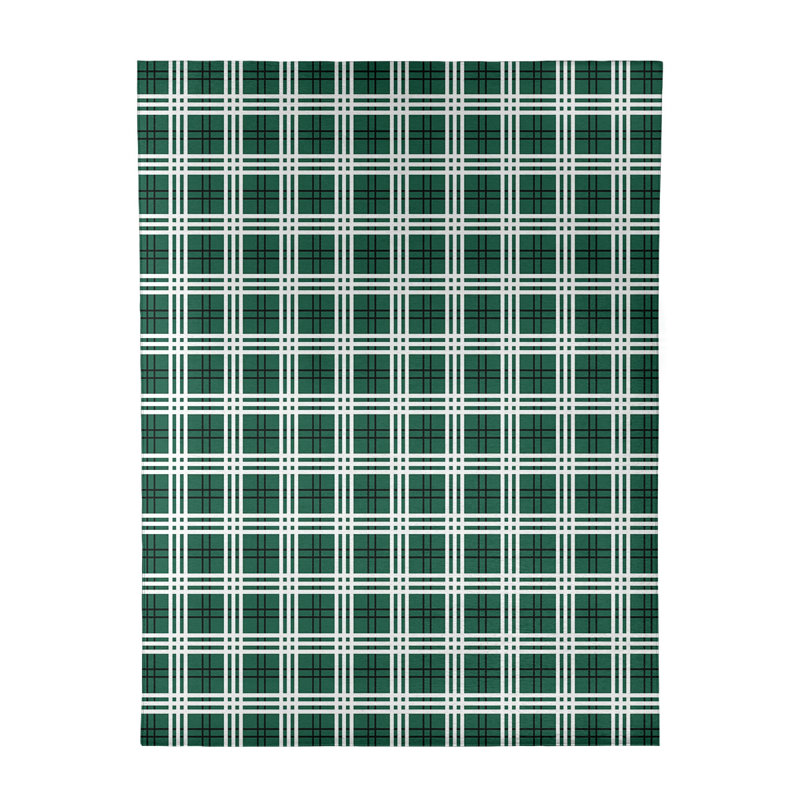 Plaid Indoor Rug, Rectangle 8' x 10'