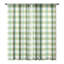 Ensemble de 2 rideaux en rideau vert vichy Avenie-173615123