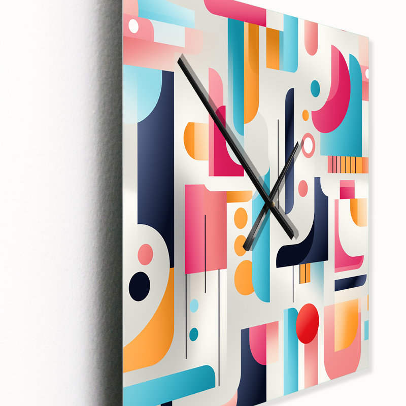Jaskirit - Horloge murale moderne, Moyen