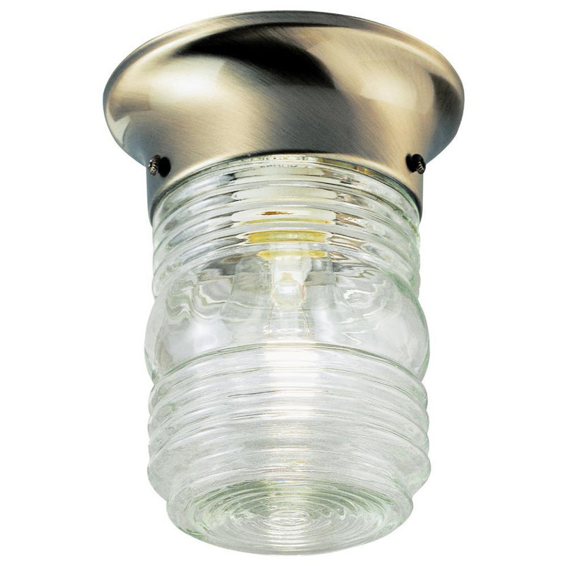 Plafonnier encastré 1 lampe simple 4,75 po Sammons