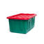 HOMZ Durabilt, bacs de rangement en plastique robustes avec couvercles-126281889-126281891