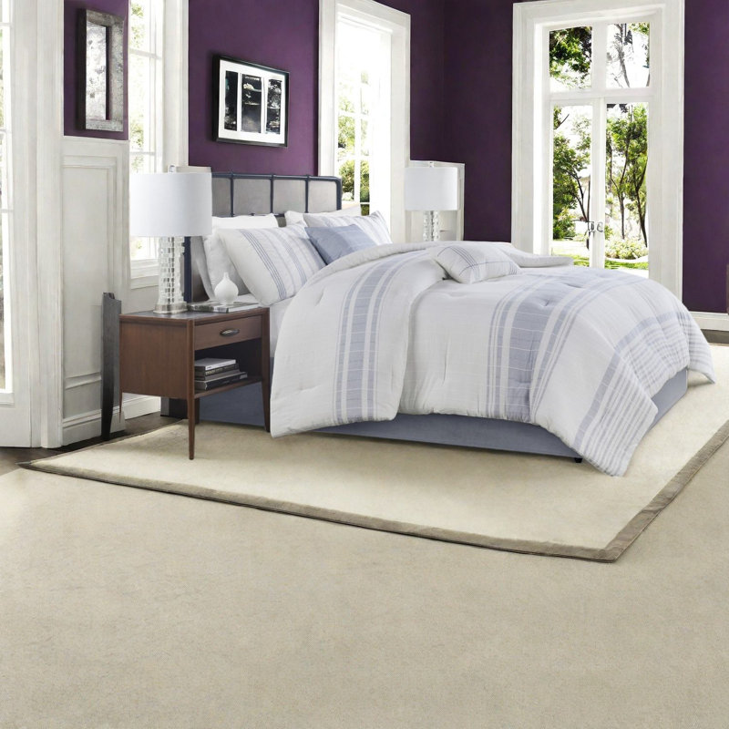 Oversized Cotton Jacquard King Bedding Sets, Modern Farmhouse Comfort