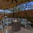 Wicker Waring Column With Glass Wind Guard