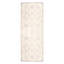 Tapis traditionnel beige / ivoire lavable à la machine-1171824247