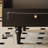 American style black coffee table