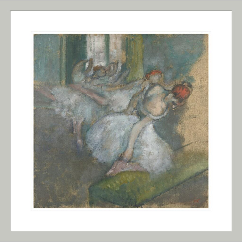 «Ballet Dancers» par Edgar Degas, impression giclée encadrée, H 23,5 po x l 23,56 po