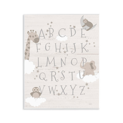 «Neutral Beige Alphabet» par Natalie Carpentieri