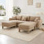 Canapé modulaire en U à 3 places Boucle Fabric-1882898114
