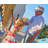 Swirl Floor Mounted Metal Playground Panel with Activity Panel