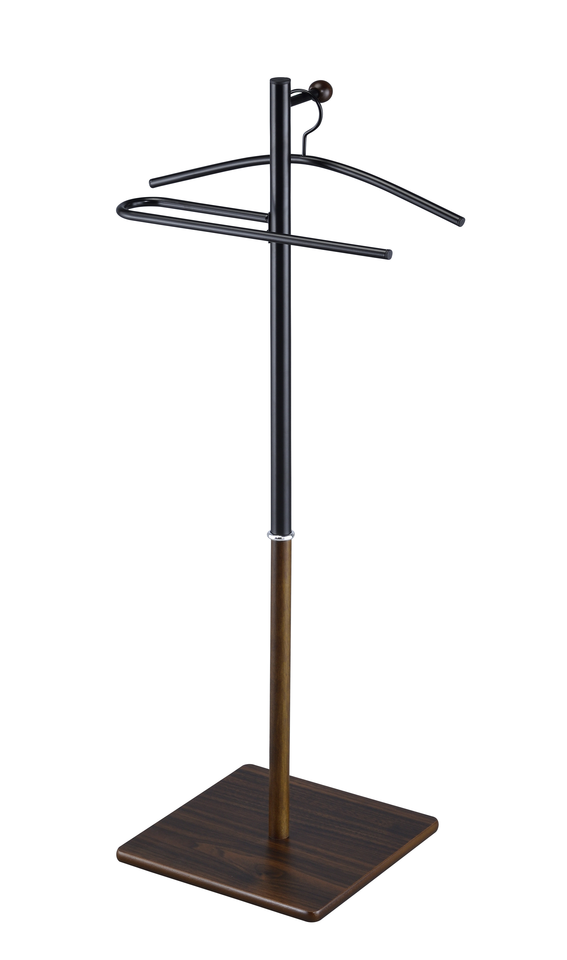 Zake Metal Freestanding Valet Stand