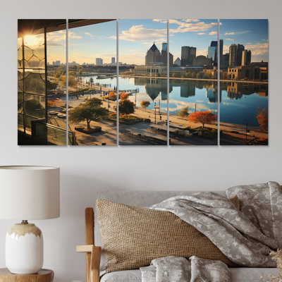 " Detroit Motor City I " 5 - Pieces