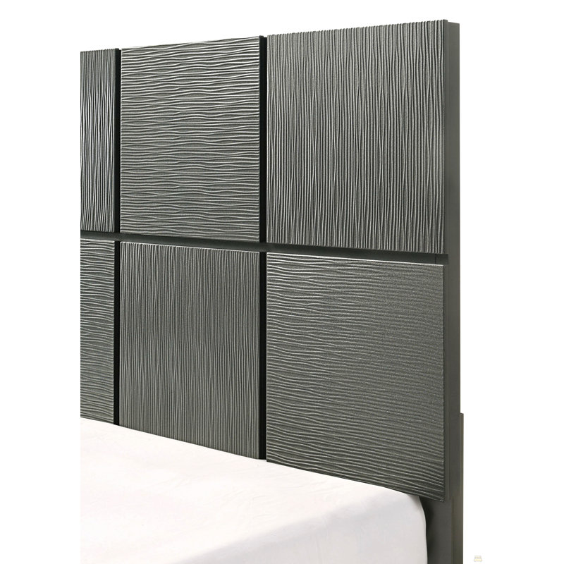 Lit double 1Pc, Lit double, Gris