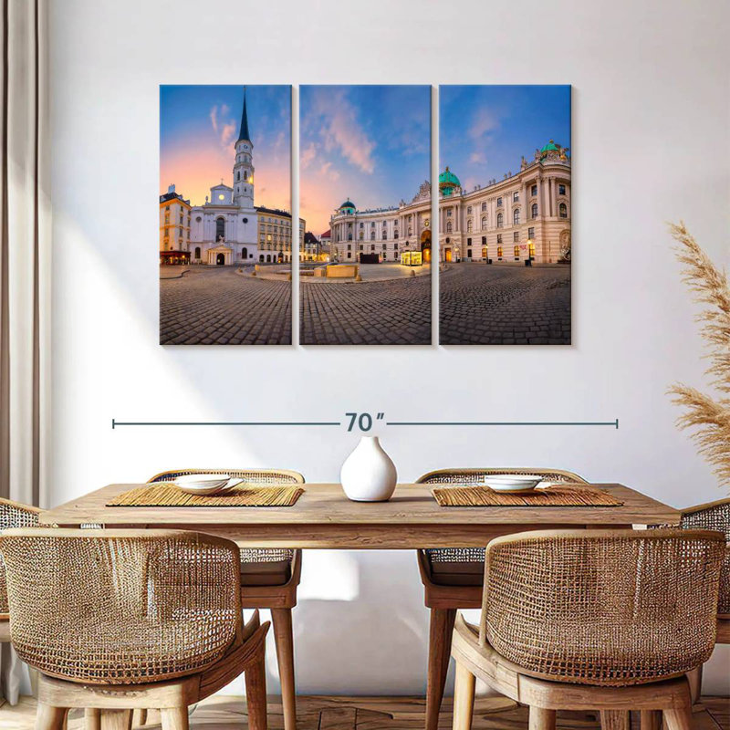 Rorry St. Michael Square In Vienna, 36" H x 57" W