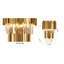 Applique murale 3 niveaux en cristal Modern-26390438