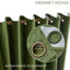Paire de rideaux obscurcissant en métal de couleur unie avec œillets Deavion-886202615-897509646