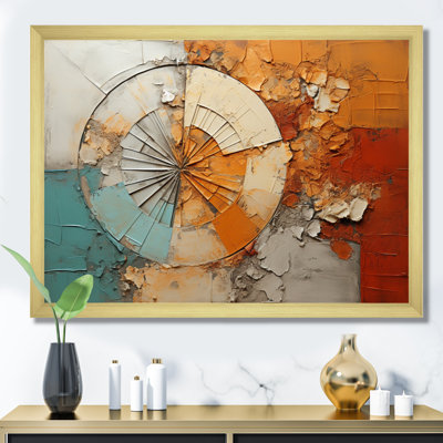 «Beige Spiral Fusion» sur impression sur toile
