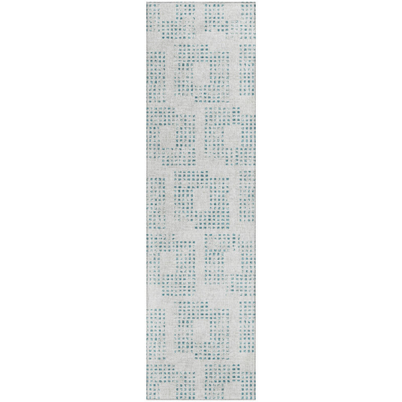 Ieteke Performance Chenille Washable Indoor / Outdoor Rug, Runner 2'3" x 7'6"