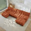 Canapé modulaire en tissu chenille moderne modulaire à 4 places avec 2 repose-pieds pour salon-1567482882-1567482911